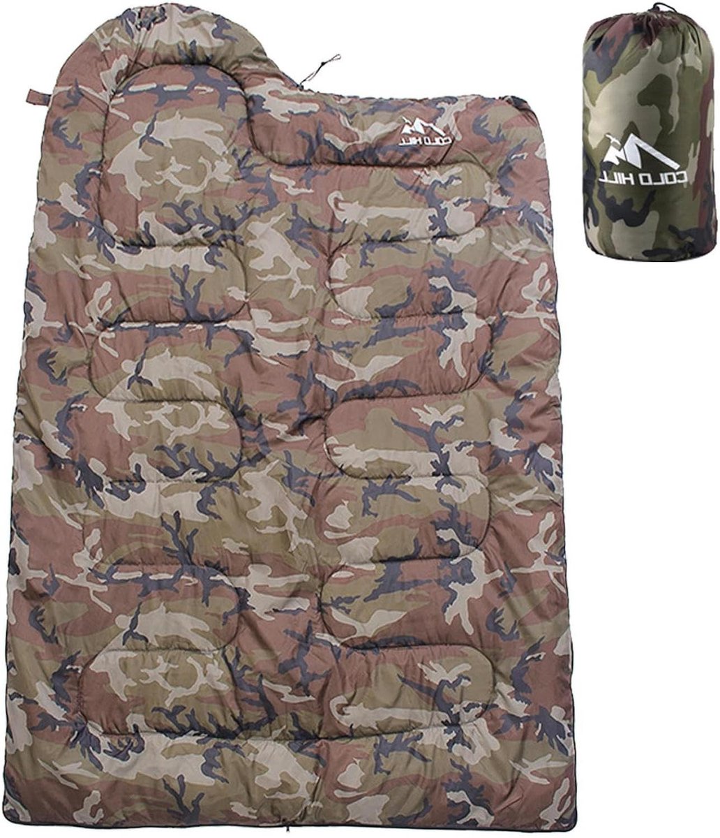 Slaapzak - Kampeerzak - Outdoor Reizen - Waterdicht Ontwerp - 220 x 70 cm - Camouflage
