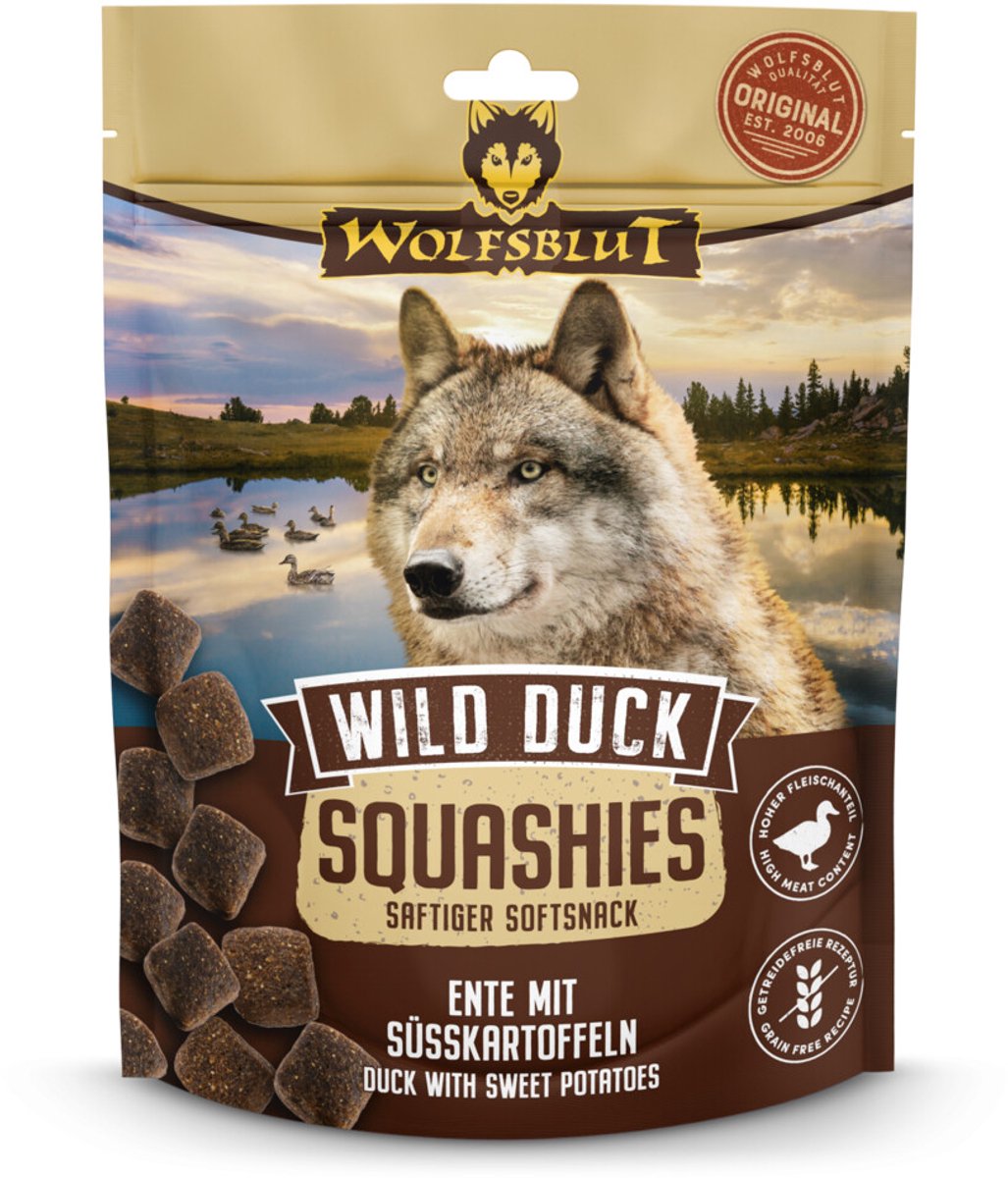 Wolfsblut Squashies Wild Duck - 6 x 300 gr - Voordeelverpakking
