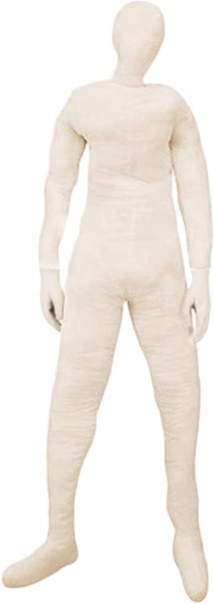 Gevulde Dummy - Mannequin Pop - Decoratie Creëren - Verstelbare Ledematen - 180 cm - Beige