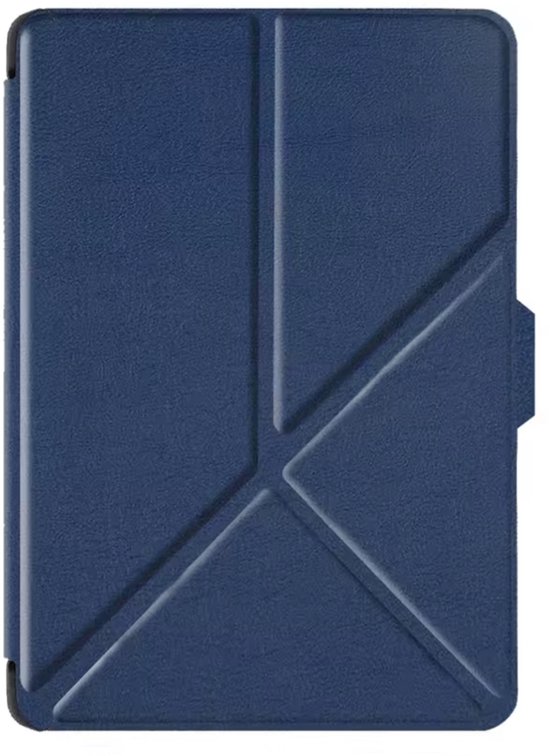 New Age Devi - Hoes geschikt voor Kobo Clara - Donker blauw - Trifold hoes - E-reader hoesje - Bookcase cover — afbeelding 3