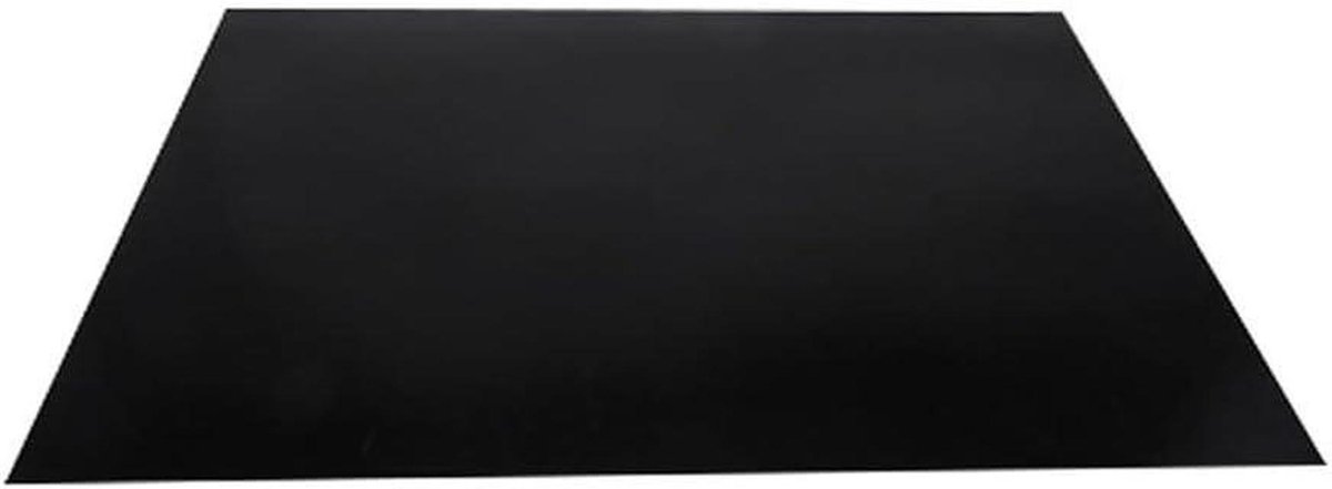 Inductie beschermmat Kookplaat mat Bescherming kookplaat Hittebestendig tot 232°C 90 x 54 cm Zwart