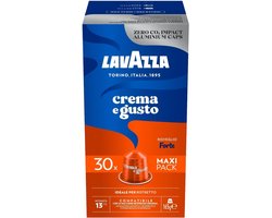 Lavazza Crema E Gusto Forte - 30 Koffiecups Compatibel met Nespresso Coffee Machine