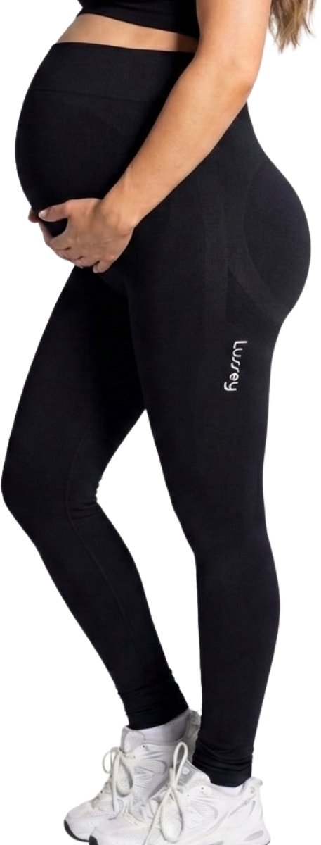 Lussey Zwangerschapslegging - Maat M - Zwangerschaps Sportlegging - Zwangerschapsbroek - Moeder Legging - Zwangerschapskleding - Positiekleding