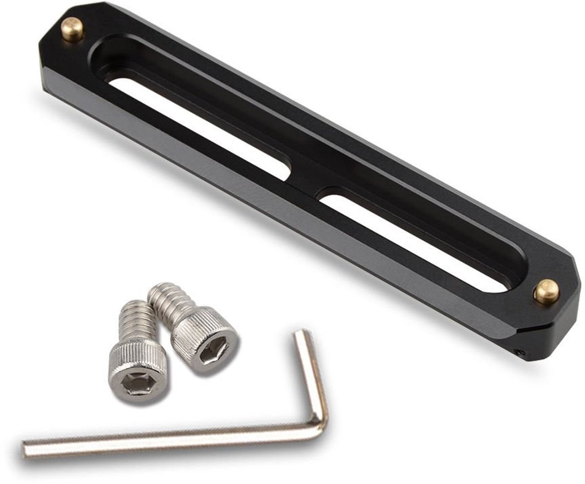 Solidchoice - Dailygoody - Quick Release Veiligheidsrail - 10 cm - Betrouwbare bevestiging - Compact formaat - Voor QR-handgrepen - Ideaal voor camcorders