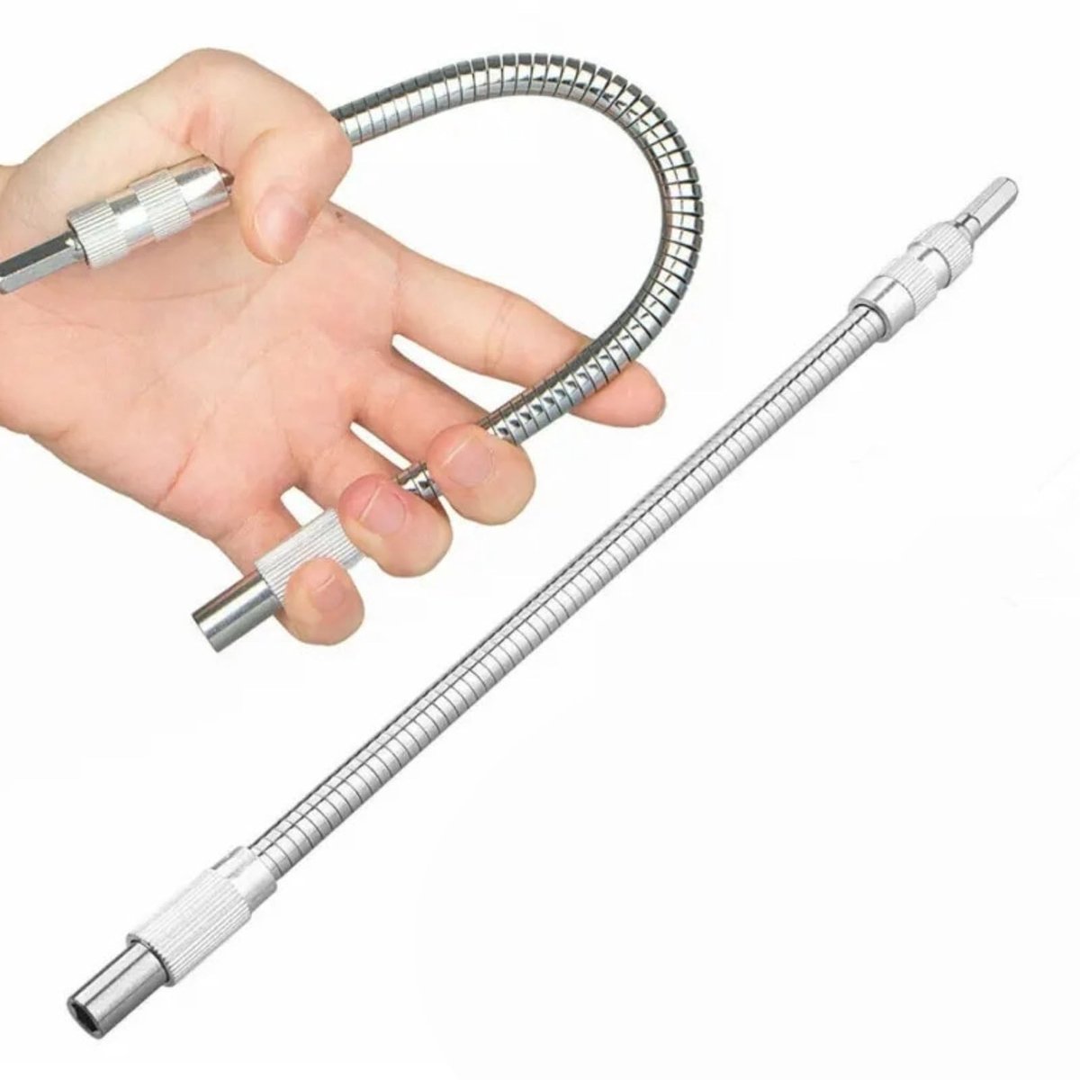 Solidchoice - Dailygoody - Flexibele Magnetische Schroevendraaier - 200 mm Verlenger - Ideaal voor Moeilijk Bereikbare Plaatsen - 1/4 Zoll Bithouder - Perfect voor ...