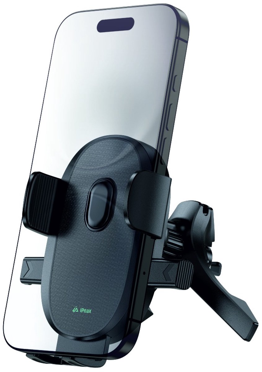 iPeax Clip-2 Telefoonhouder Auto – Zwart