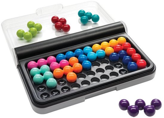 SmartGames IQ Puzzler Pro - Logisch Denkspel & Reispuzzel - 120 Opdrachten in 2D en 3D - Educatief Solospel voor Kinderen en Volwassenen - Vanaf 6 Jaar