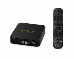 Prixon P10+ Linux Mediastreamer – 4K Ultra HD Mediaplayer – Bluetooth Afstandsbediening – Streaming Box - Dual band wifi 2.4/5G