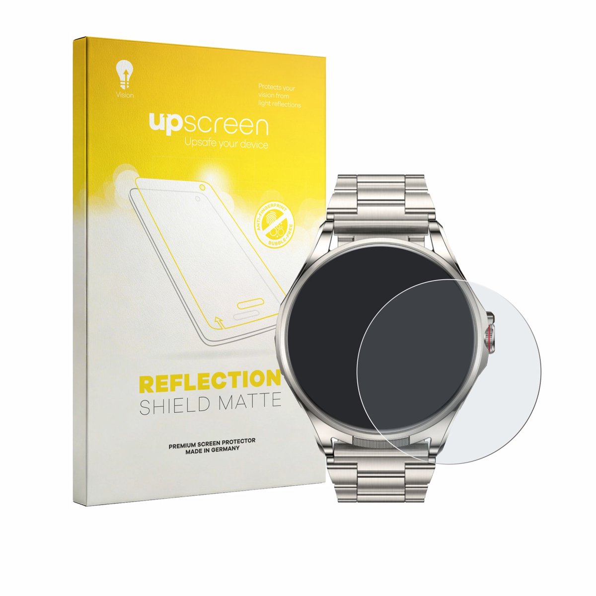 upscreen - Screenprotector voor Huawei Watch Buds 2 - Folie Beschermfolie anti glare matte