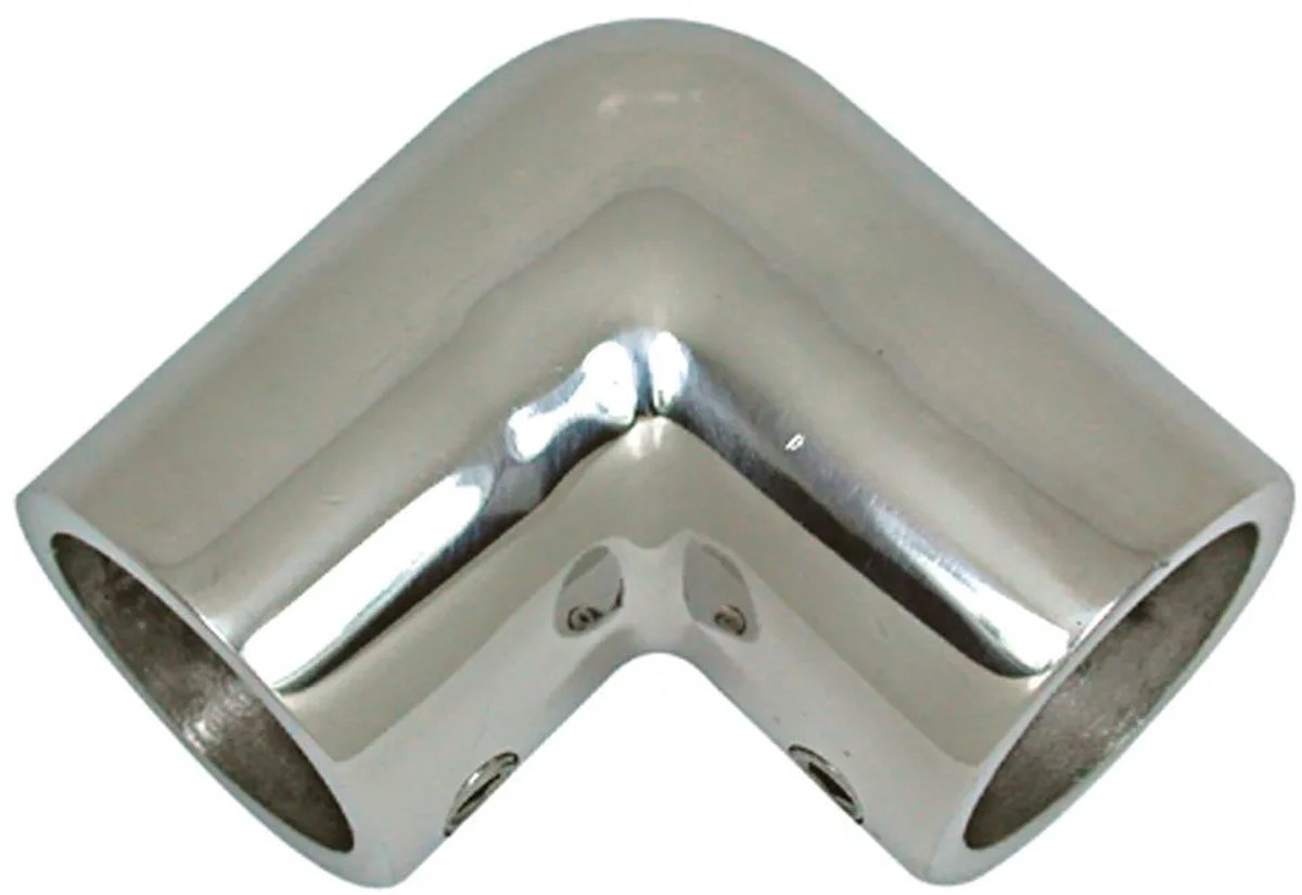 Oem Marine Roestvrij Staal 90° Connector Zilver 25 mm