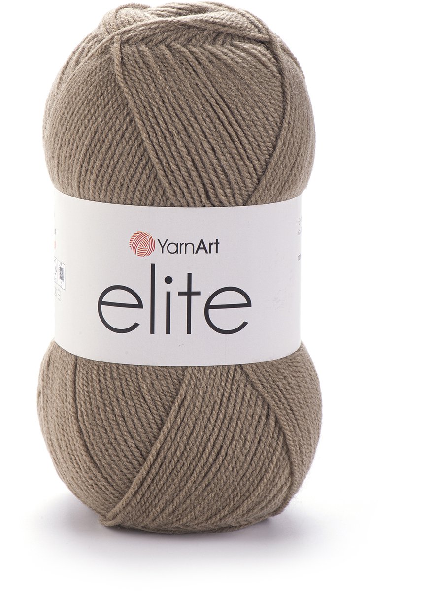 YarnArt Elite Garen – Premium Acryl Breigaren & Haakgaren voor Dekens, Truien en Accessoires - 100g / 300m - Kleur 218