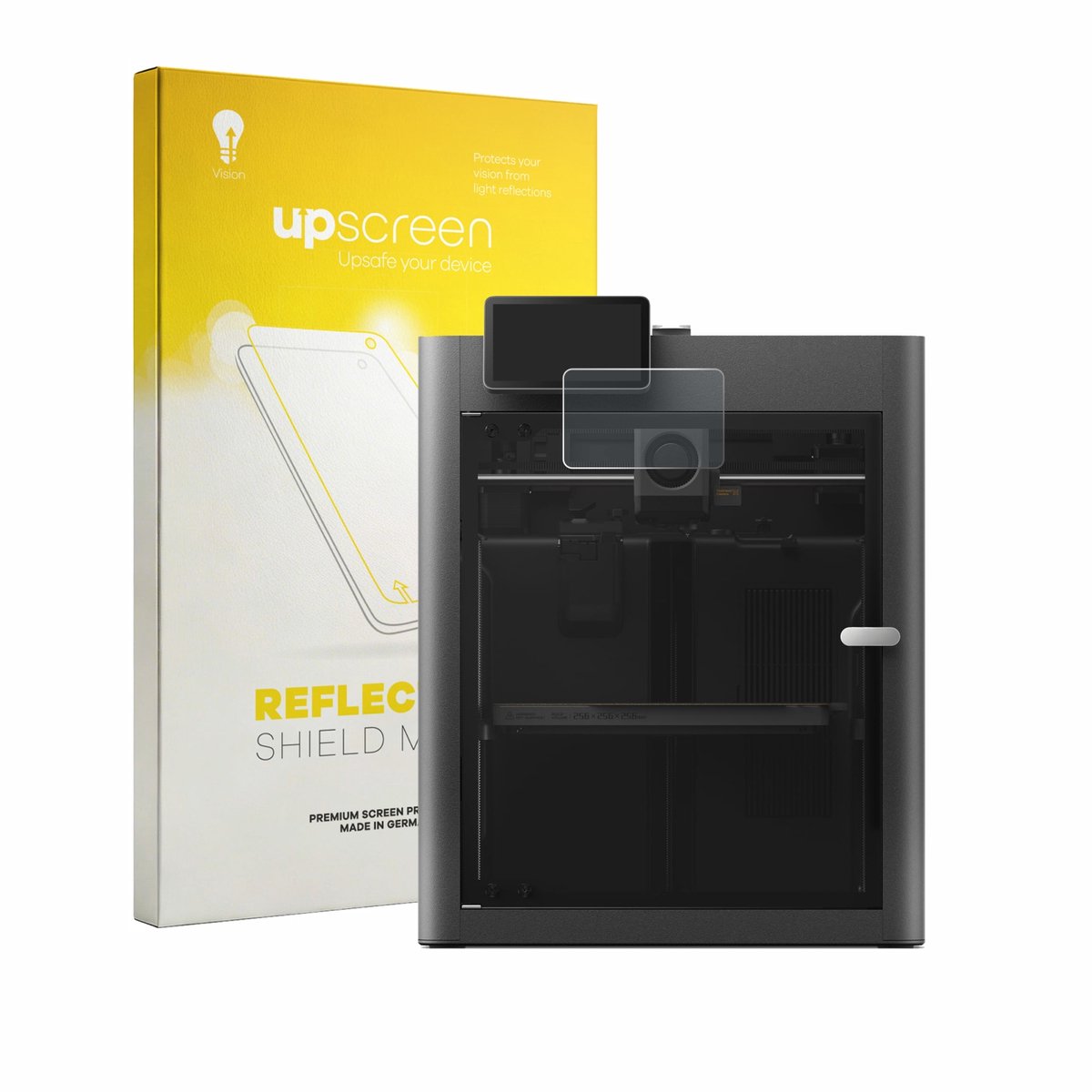 upscreen - Screenprotector voor Bambu Lab X2D - Folie Beschermfolie anti glare matte