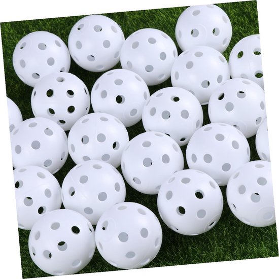 Golf Ballen - Trainingsballen Oefenballen - Golf Training - Lichtgewicht met Beperkte Vlucht - 41mm Diameter - Wit van GOLF — afbeelding 2