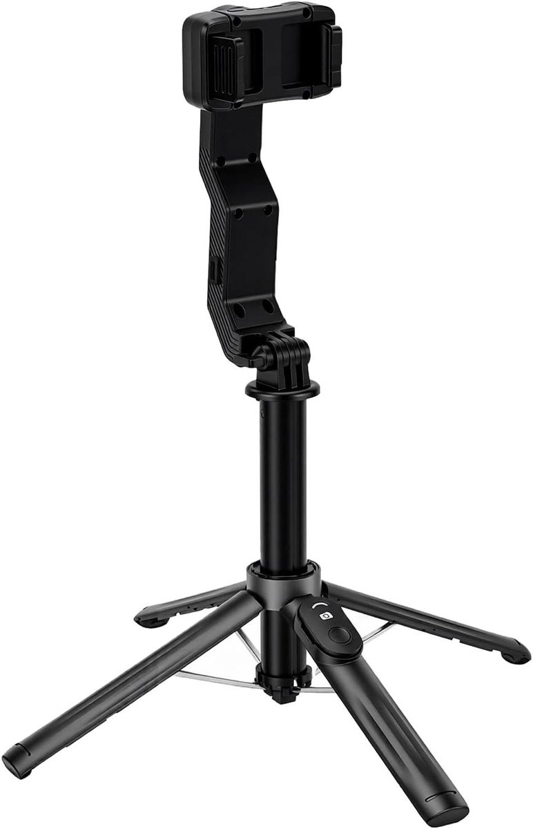 Telefoon Gimbal Stabilisator - Selfie Stick Statief - Vlog Livestream - Single Axis Stabilisatie - 101 cm - Zwart