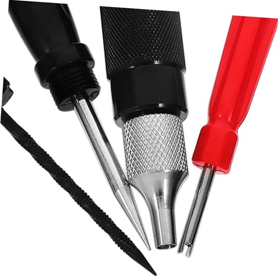 Reparatieset Banden - Motorfiets Gereedschap - Snelle Bandenreparatie - Duurzaam Materiaal - 5 Sets - Diverse Kleuren — afbeelding 2