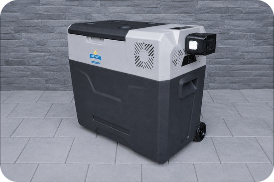 Koelbox Icevolt 50L - Werkt op 18V Dewalt accu´s - Langdurige koeling op 1 acculading van Koelbox. — afbeelding 2