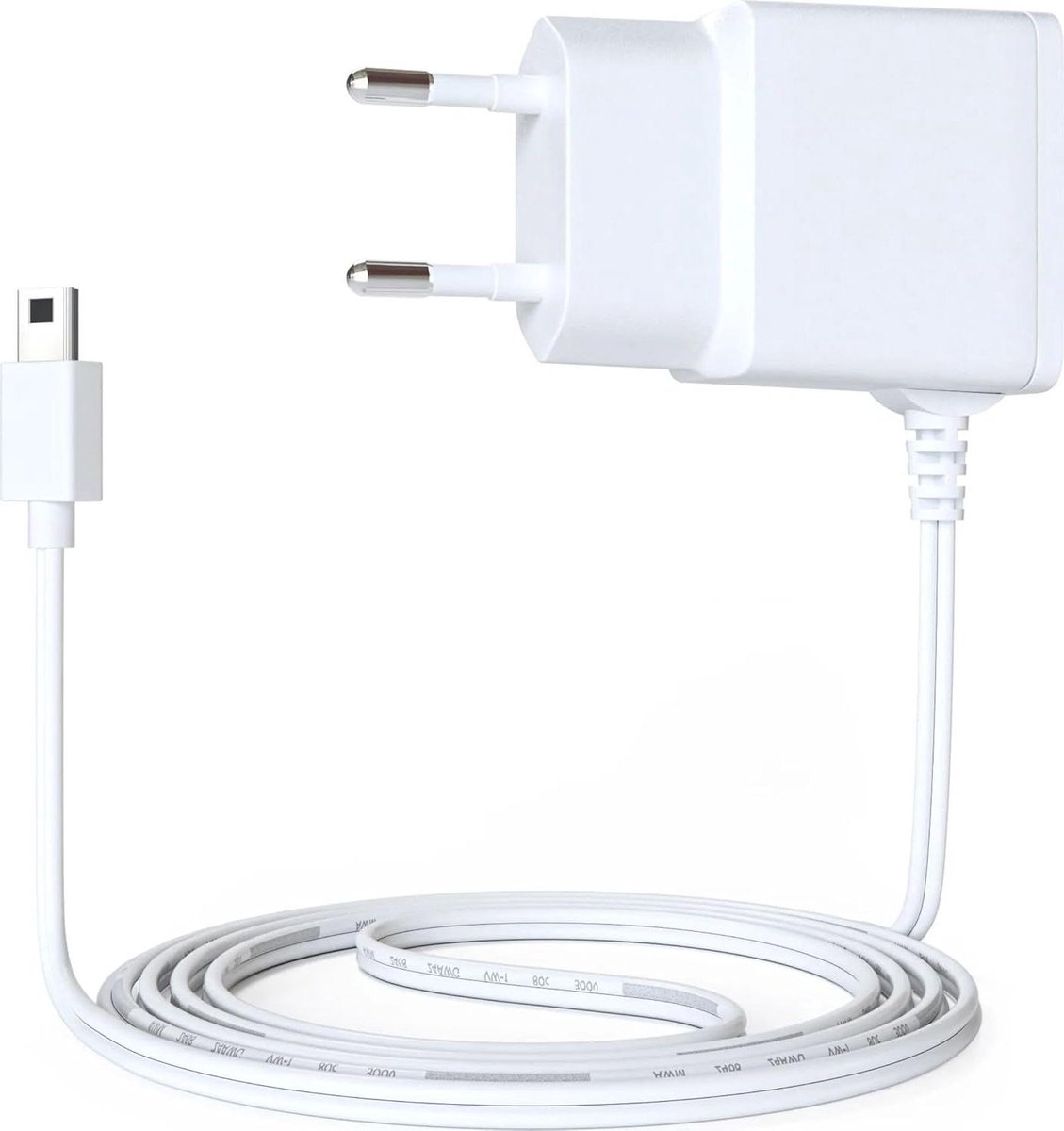 Babyfoon Oplader - Adapter Babyfoon - Baby in de gaten houden - Veilig en betrouwbaar - 1 meter - Wit