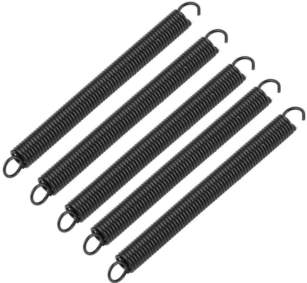 Set van 5 verlengveren voor snijmachines, 0.6mm draad, 4mm buitendiameter, 50mm lang