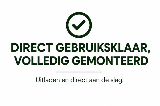 JMC Kruiwagen 250 Liter - 2 Wielen - Sterke Kunststof Bak - Gegalvaniseerd Frame - Extra Grote Inhoud van Merkloos	 — afbeelding 3