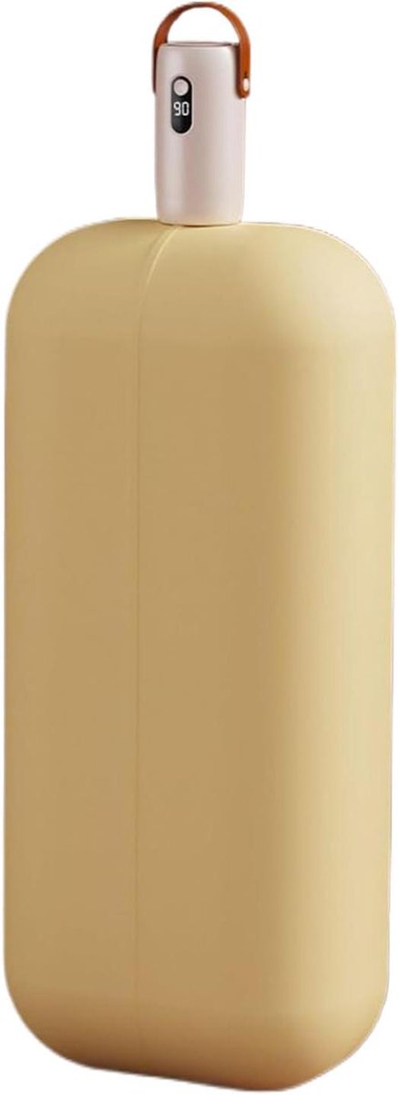 Draagbare Wasdroger Opvouwbaar Droogrek Kleding Drogen Energiebesparend Stil 10.5 cm Crèmekleurig