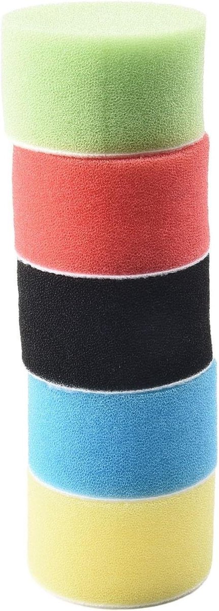 Polijstpads Set - Buffing Pads - Auto Polijsten - Hoge Dichtheid Spons - 2 Inch - Diverse Kleuren