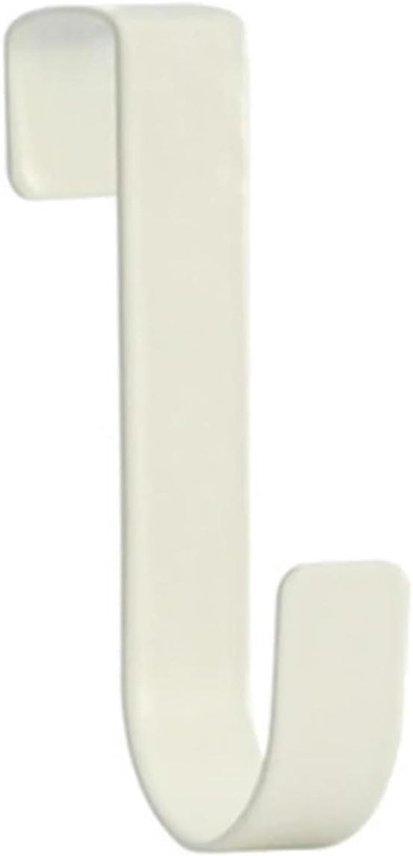 Kastdeur Haak - Opberger Organizer - Ruimte Besparen - Directe Ophanging - 2 cm Deurdikte - Wit