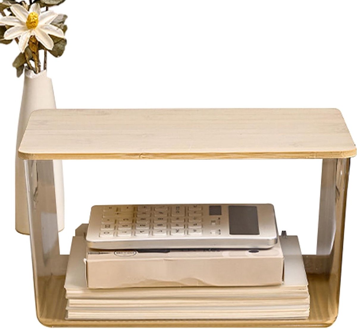 Koelkast Organizer - Opbergdoos - Keuken Organiseren - Stapelbaar Met Deksel - 294 x 174 x 96 cm - Transparant