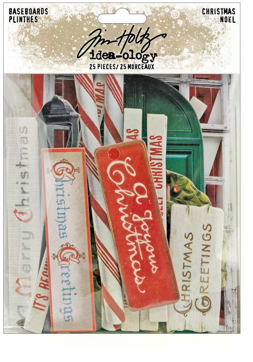 Idea-Ology Tim Holtz - Christmas Baseboards (TH94444)