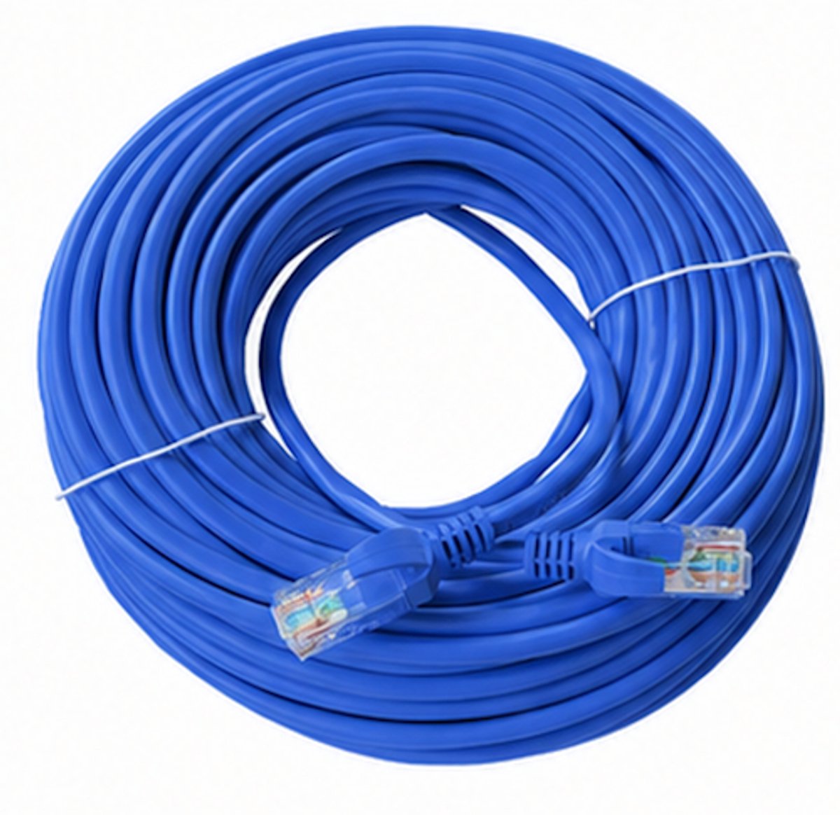 NexCable Internetkabel 20 meter - CAT6 UTP Ethernet kabel RJ45 - Patchkabel LAN Cable Netwerkkabel - Blauw
