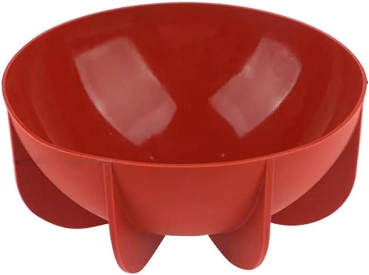 Bakvorm Halve Bol - Sferische Vorm - Taarten Maken - Hittebestendig Siliconen - 18.5 cm - Rood