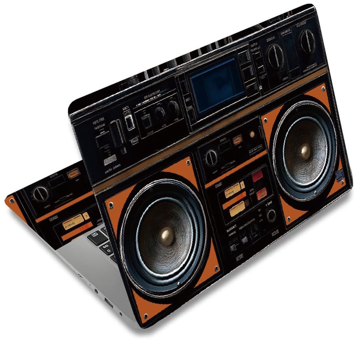 Cosensi - Dailygoods - Retro Laptop Sticker voor Vintage Look