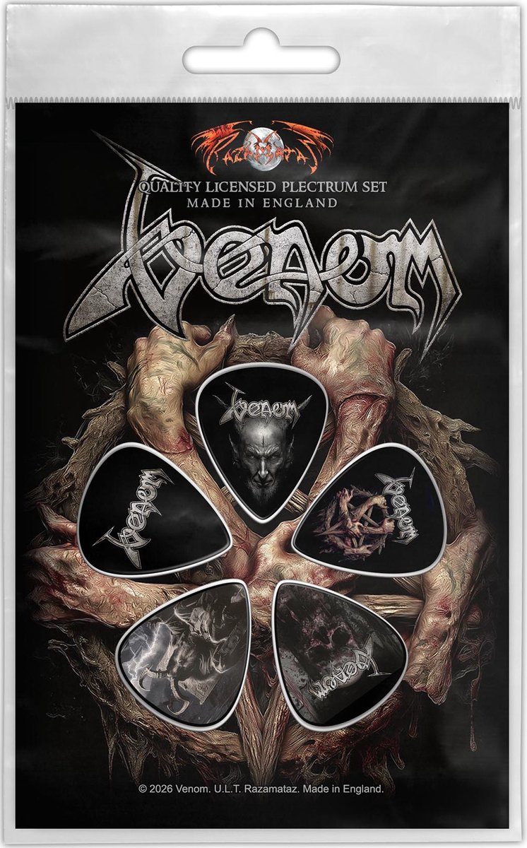 Venom - Into Oblivion - Plectrum - 5-pack 1.00 mm