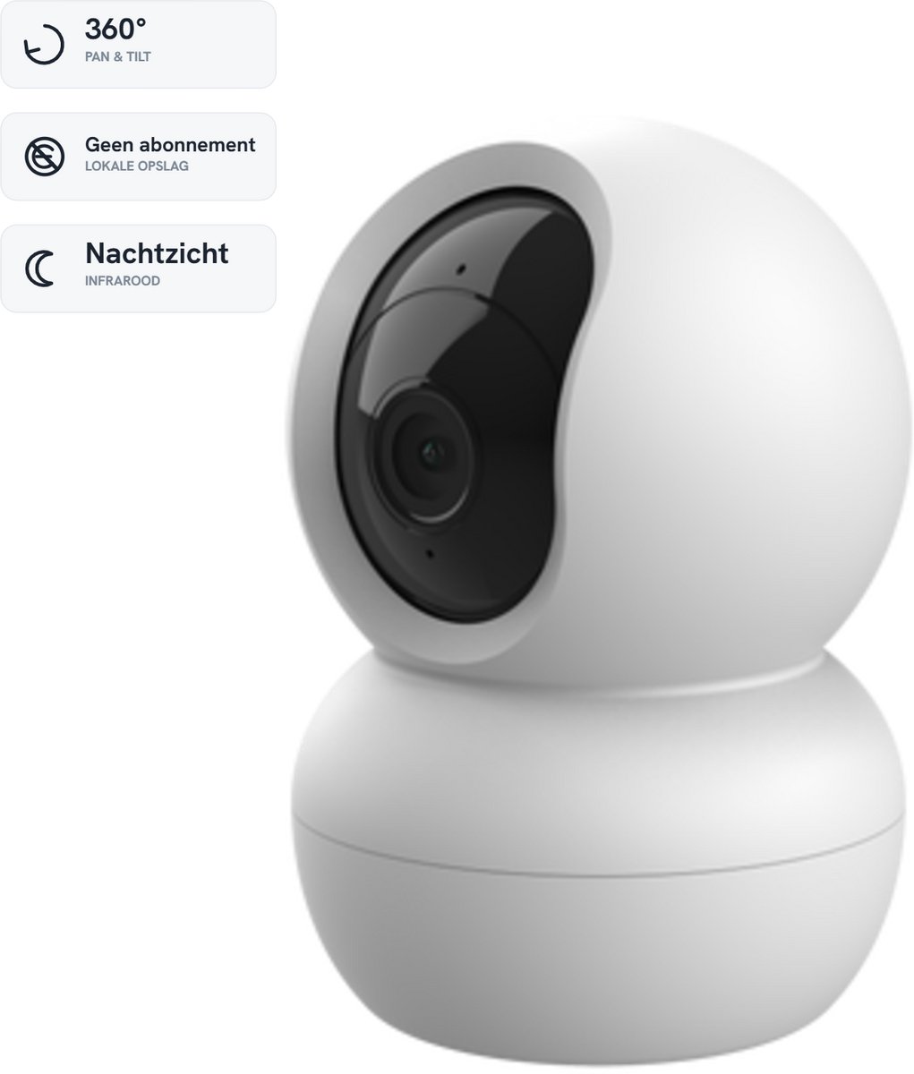 Trust IPCAM-2800 Beveiligingscamera 360 Graden Draaibaar - Trust - €39,89
