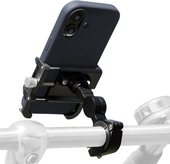 imoshion Aluminium Telefoonhouder Fiets - 360° draaibaar - Lichtgewicht - Universeel - GSM Houder