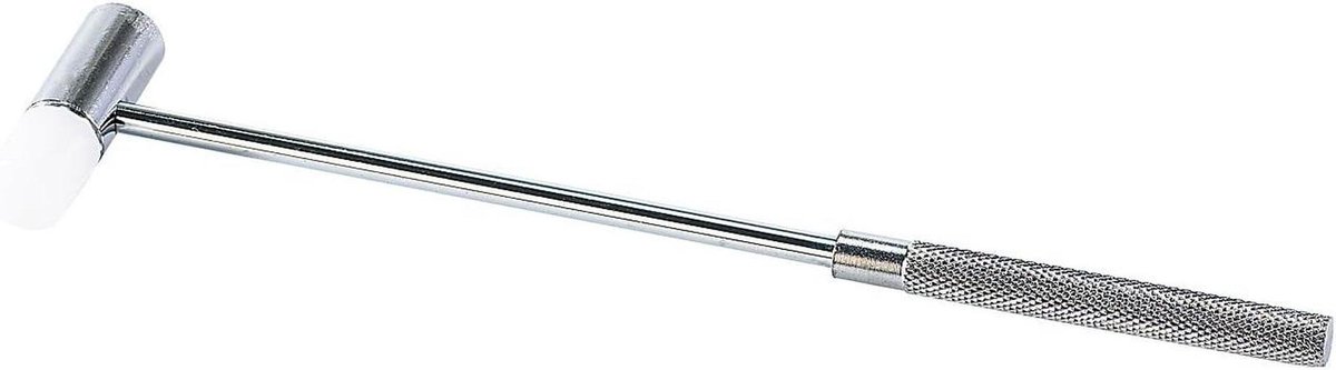 Horlogemaker Hamer - Precisie Hamer - Horloge Reparatie - Gekartelde Grip - 20.5 cm Lengte - Zilverkleurig