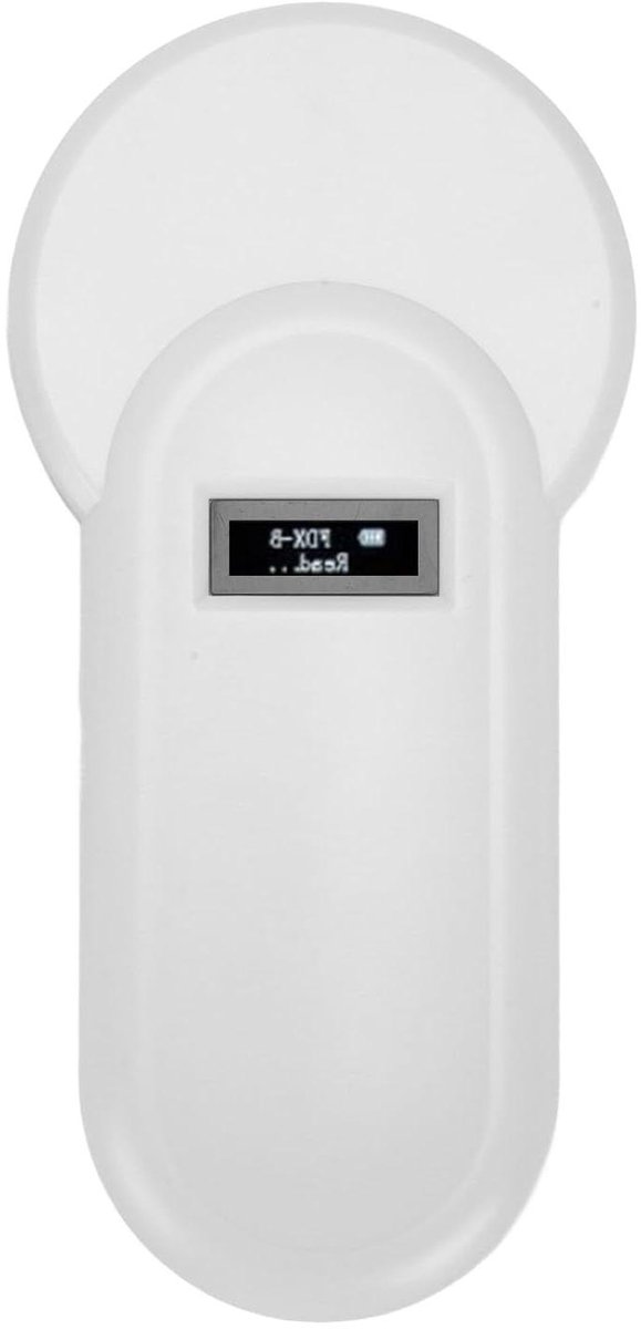 Dier Chip Scanner - Dieren ID Lezer - Dier Herkenning - Hoge Gevoeligheid - 134.2kHz - Wit
