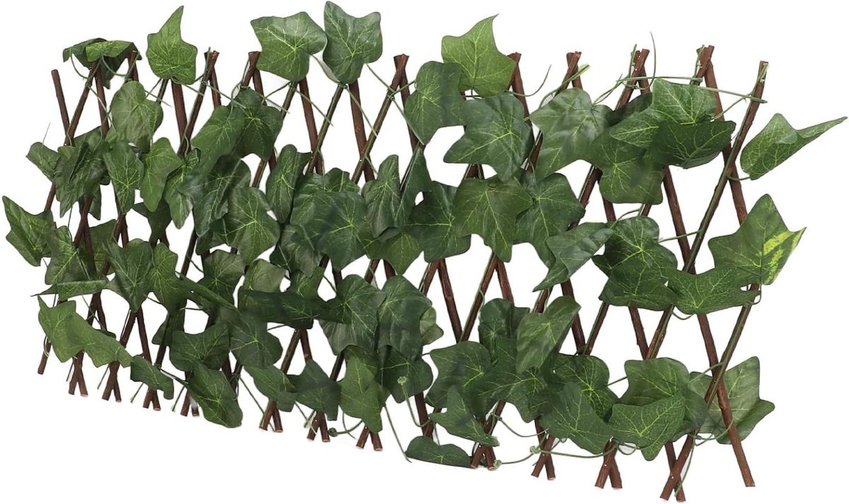 Kunsthagen Panelen - Privacyscherm Heg - Tuin Decoratie - Aanpasbare Lengte - 200 x 28 cm