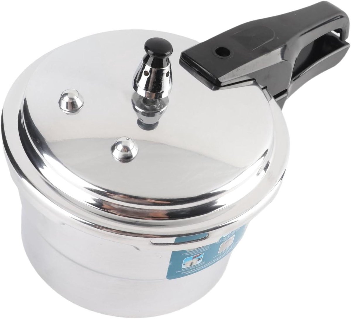 Snelkookpan - Drukpan - Snel Koken - Explosieveilig Aluminium - 3 Liter - Grijs