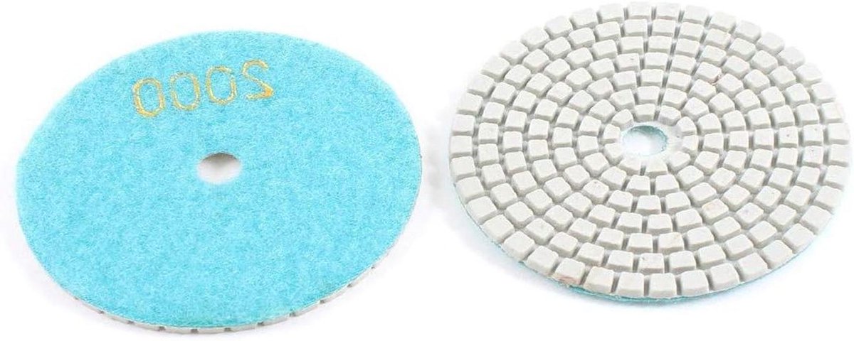 Polijstpad - Diamantschijf - Beton Bewerken - Harsgeïmpregneerd - 79 mm diameter - Blauw