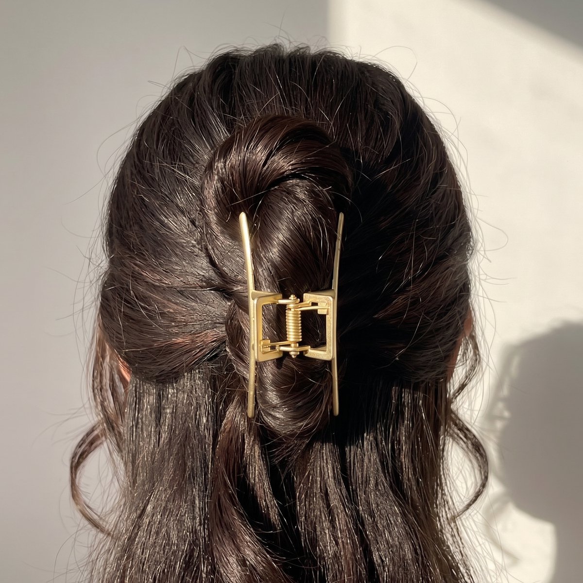 YOSMO Premium metalen haarklem Hookie - Haar clip - Kleur goud