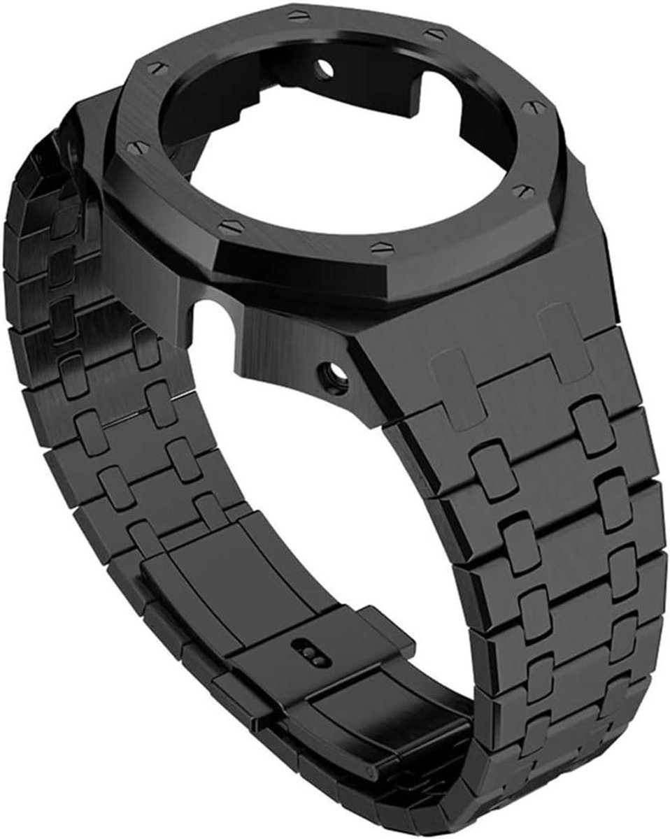 Horloge Modificatie Kit - Upgrade Set - Horloge Personaliseren - Roestvrij Staal - Standaard Maat - Zilver