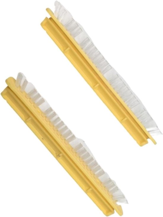 Voegenborstel Set - Tegelreiniger Borstels - Hygiënisch Reinigen - Flexibel Scharnier - 3 Stuks - Zoals Afgebeeld van Merkloos	 — afbeelding 2