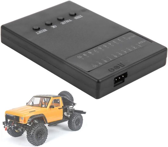 RC Programmeerkaart - Motor ESC Kaart - RC Auto Instellen - Flexibele Kracht Instelling — afbeelding 5