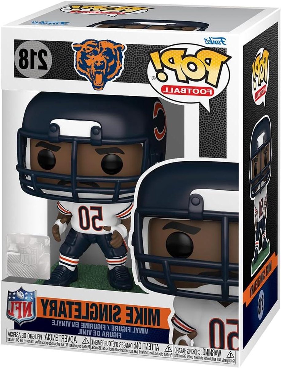 Verzamelbeeldje - Sportfiguur NFL - Fan Collectie - Zeldzame Chase Variant - 9.5 cm - Marineblauw