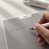 Paperly Think schrijfbord zonder inkt - 10 inch tabletformaat - herbruikbaar en uitwisbaar notitieblok en mini whiteboard voor bureau, studie en planning