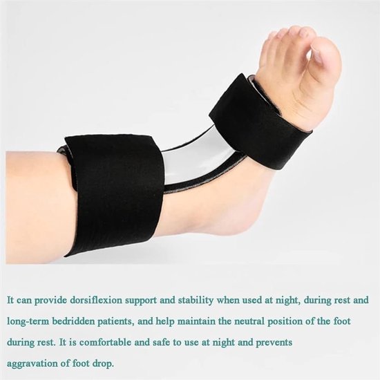 Klapvoet Spalk - Enkelbrace Kinderen - Loopondersteuning - Neutraal Positie - One Size - One Color — afbeelding 3
