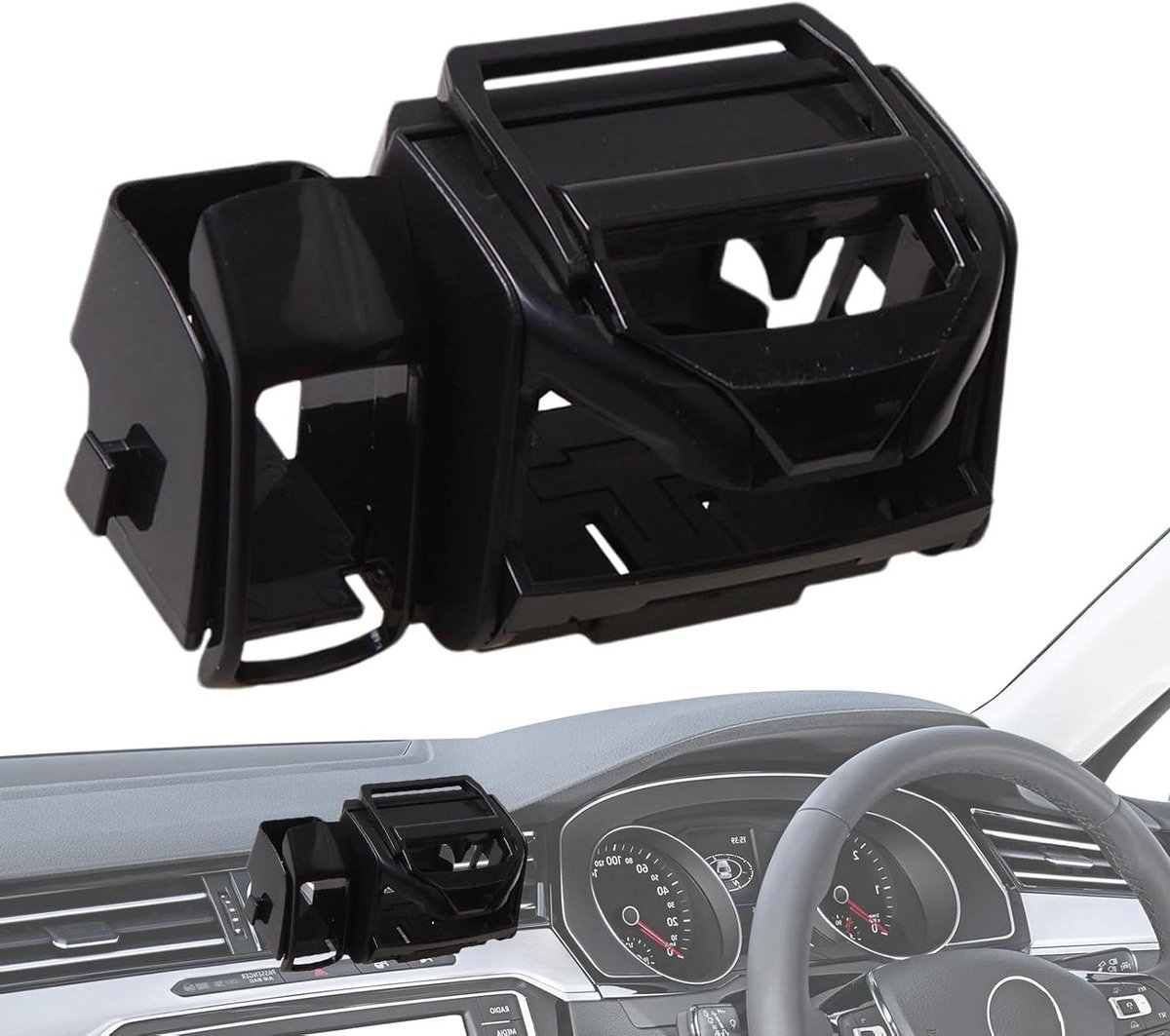 Auto Bekerhouder - Ventilatierooster Organizer - Auto Interieur - Ruimtebesparend Ontwerp 