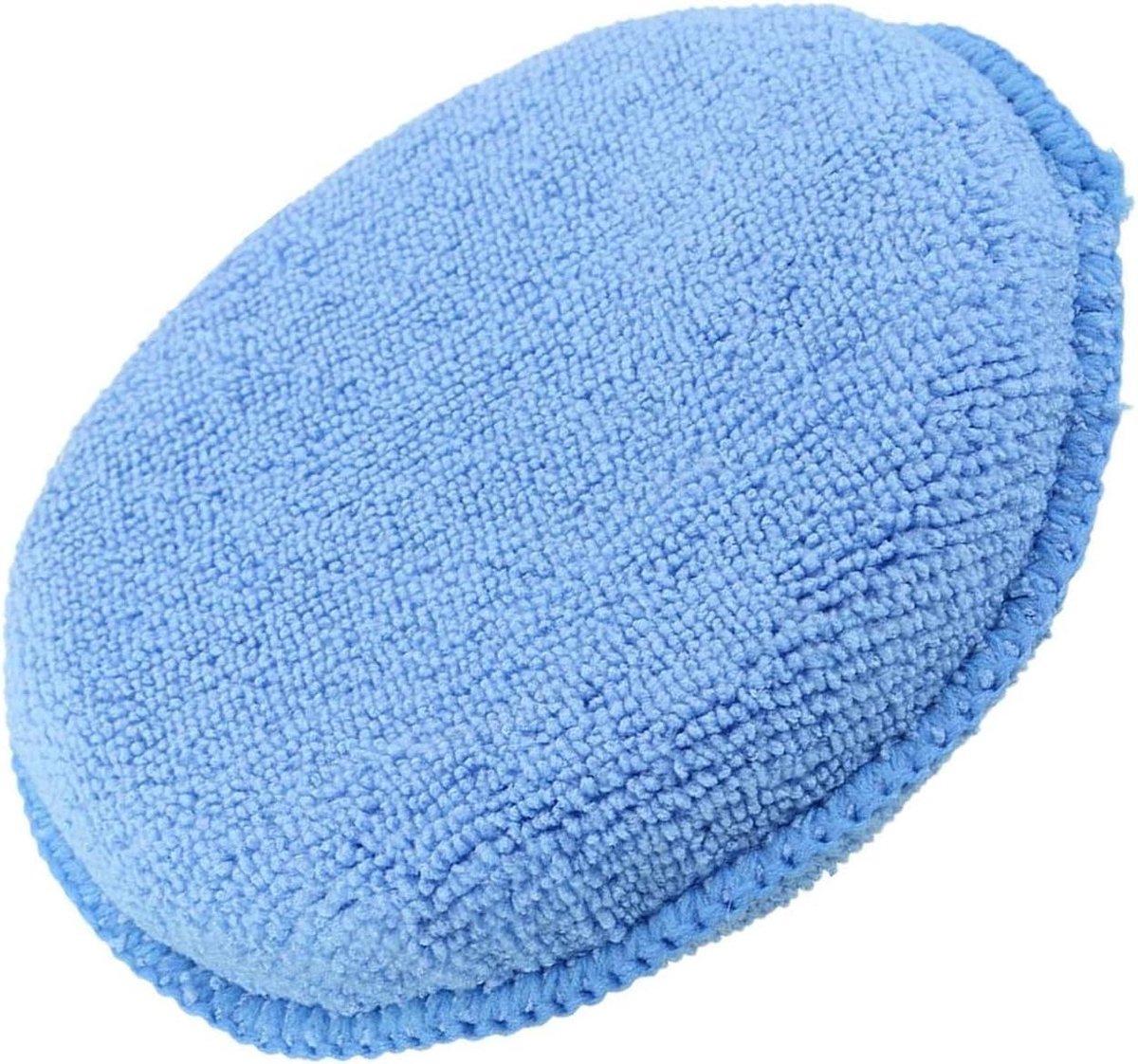 Autowas Spons - Poets Applicator - Auto Reiniging - Ergonomisch Ontwerp - 12cm - Blauw