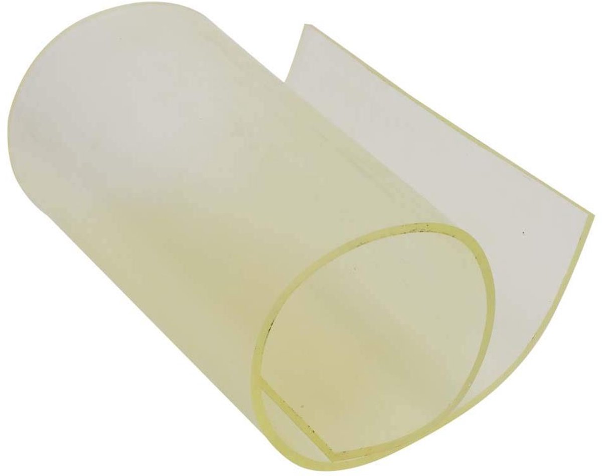 Polyurethaan Plaat - Elastomeer Rubber - Trilling Dempt - Hoge Elasticiteit - 20 x 20 cm - Geel