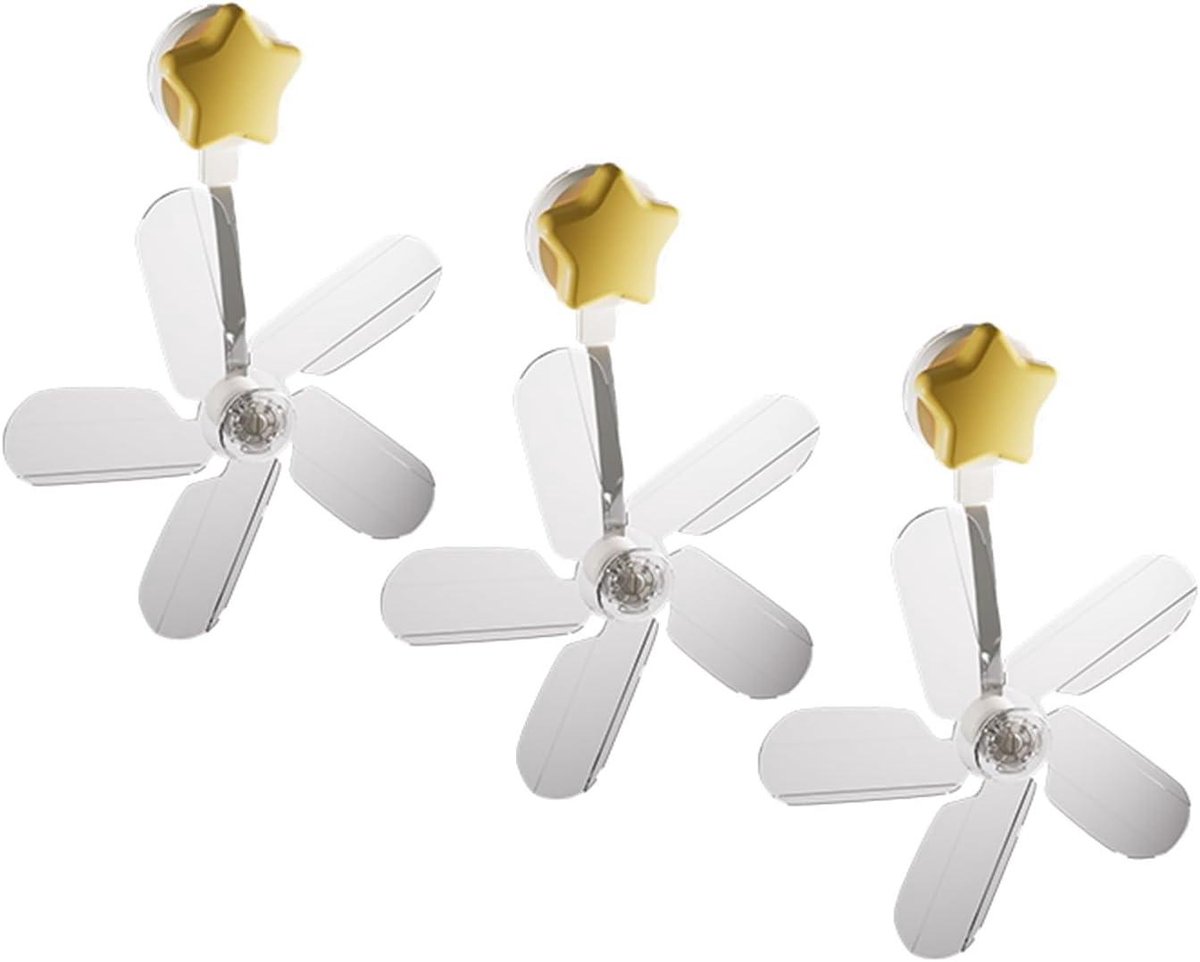 Ventilatie Deflector - Airco Uitlaat - Comfort Verhoging - Zuignap Bevestiging - 3 Stuks - Wit